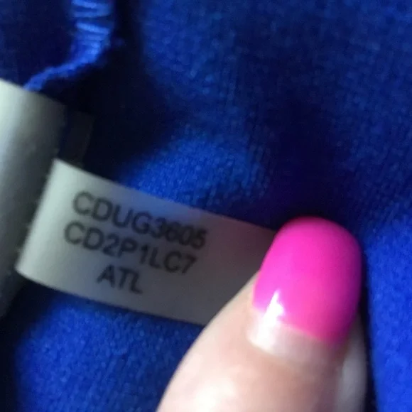 Calvin Klein Brilliant Blue Sleeveless Sheath Dress.  Size 6. - Picture 9 of 10